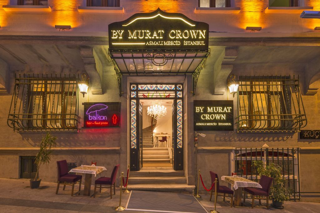By Murat Crown Hotel Taksim Istanbul Ngoại thất bức ảnh